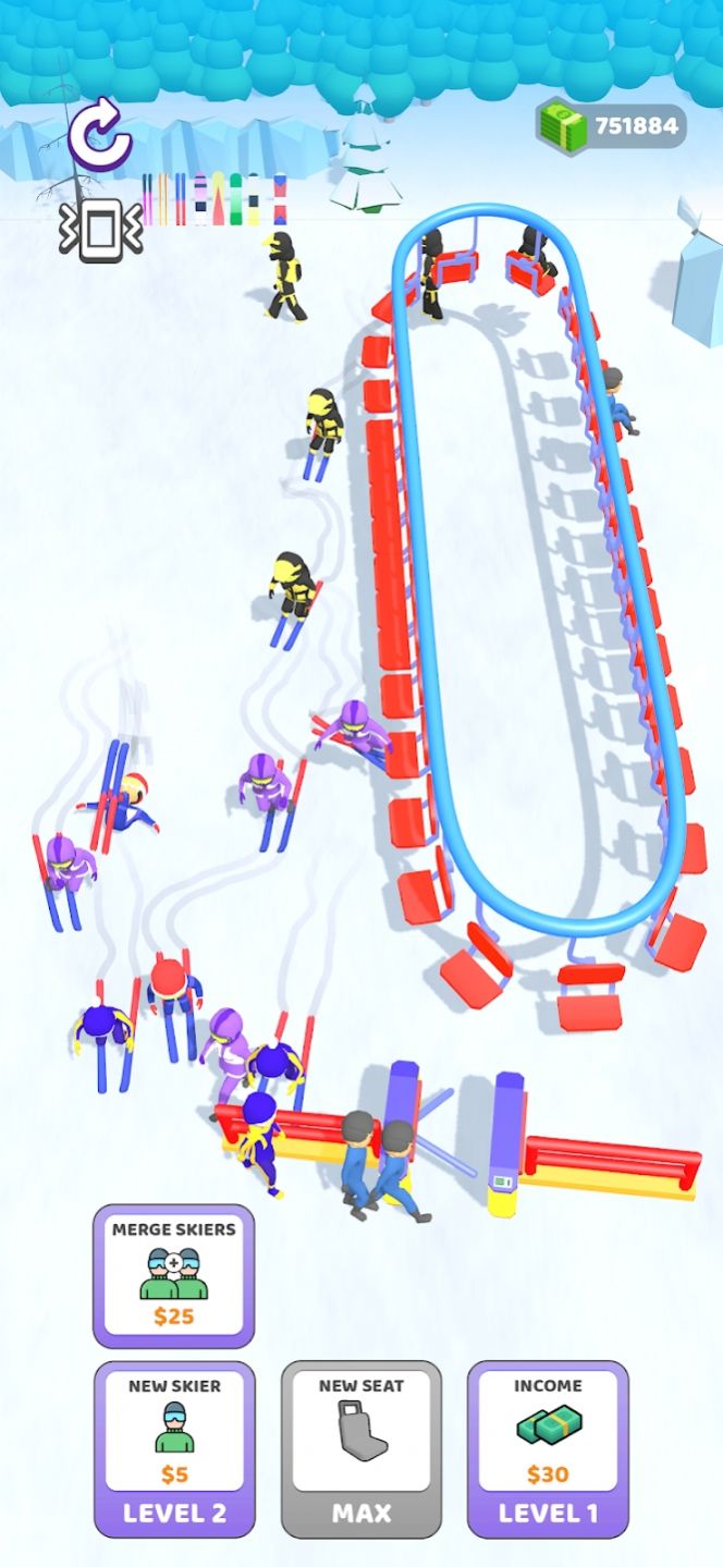 滑雪缆车点击器游戏下载官方版  v1.0.0截图