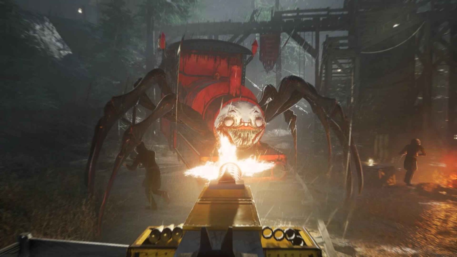 恐怖的蜘蛛怪物火车免费下载安装  v1.4截图