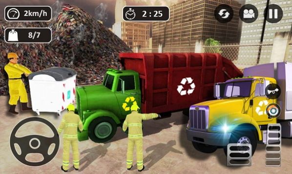 模拟垃圾车清洁游戏手机免广告下载  v5.0截图