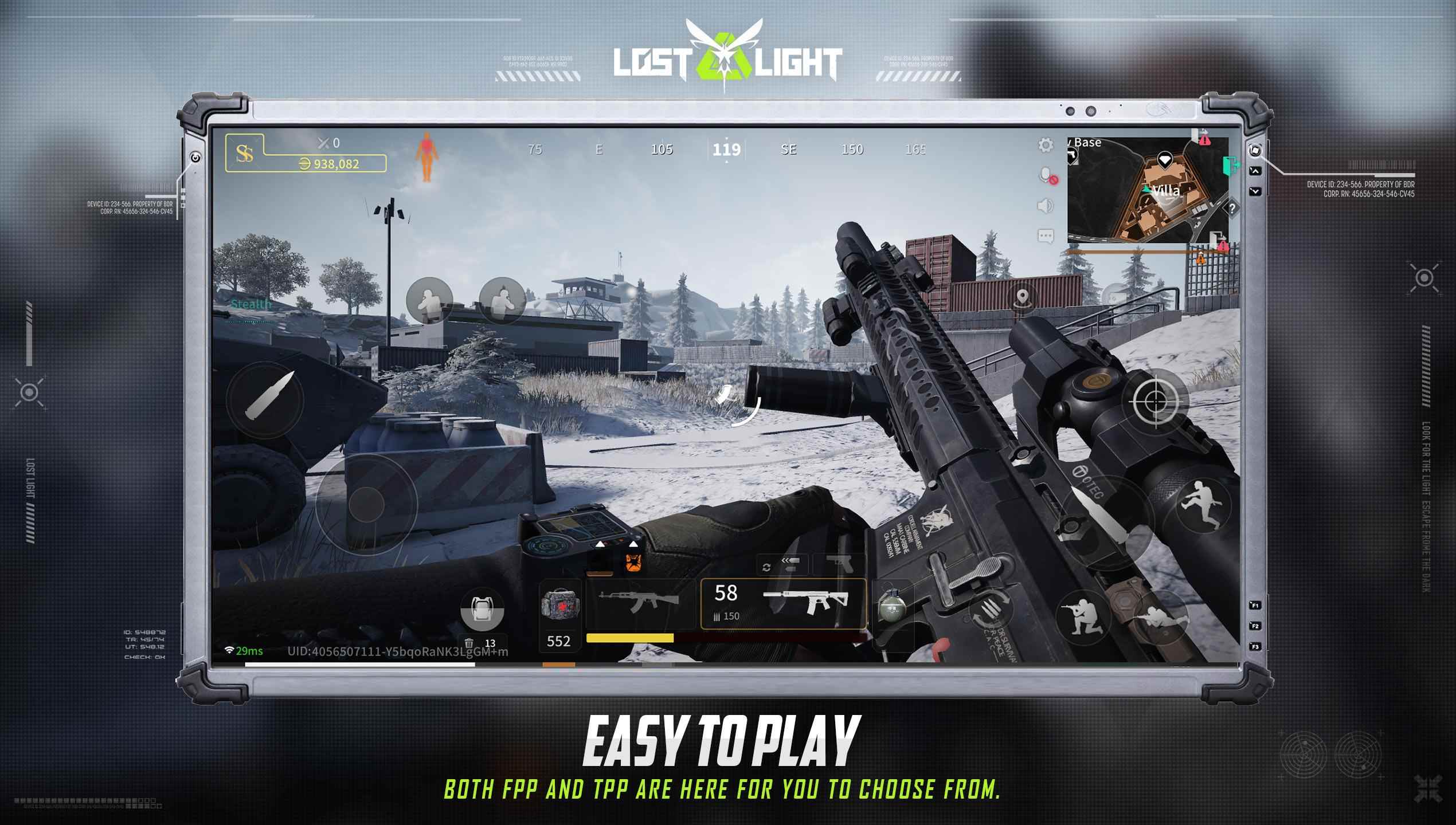 Lost Light FPP Mode国际服游戏最新版下载  v1.0截图
