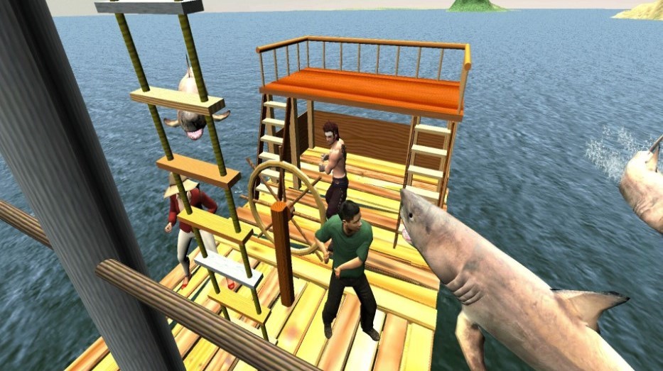 海上漂流记逃离鲨海游戏手机版下载  v1.0.1截图