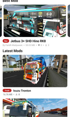印尼巴士模拟器模组大卡车版游戏中文版  v2.0截图