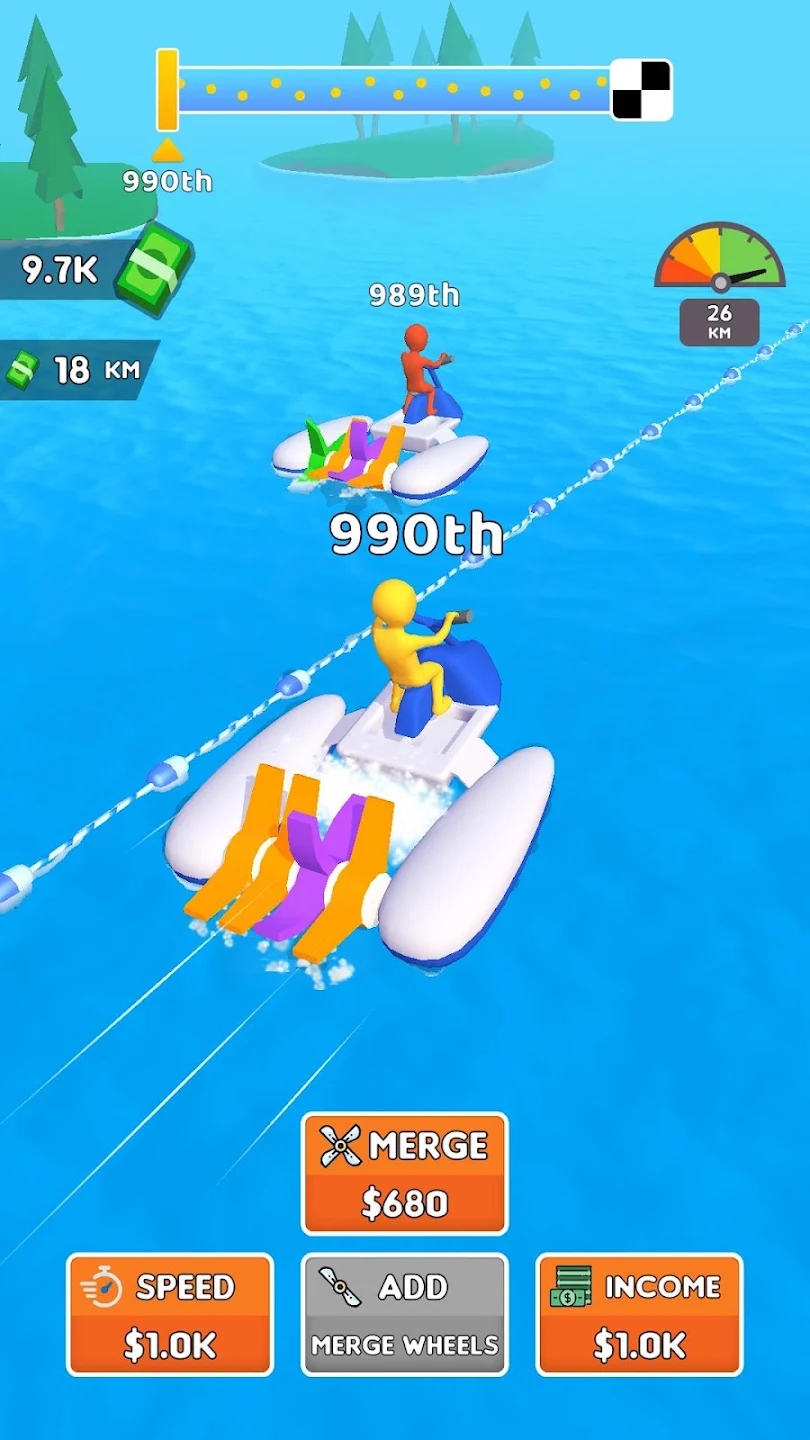 水上竞赛ASMR游戏安卓版下载（Water Race ASMR）  v1.0截图