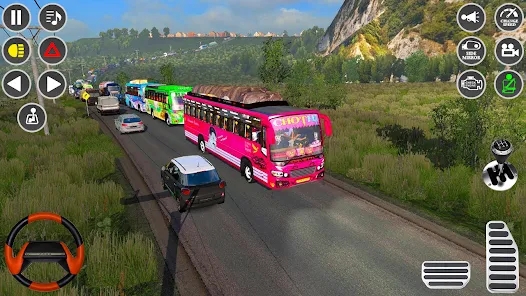 真正的客车驾驶模拟游戏中文安卓版下载（Real Passenger Bus Driving Sim）  v0.1截图