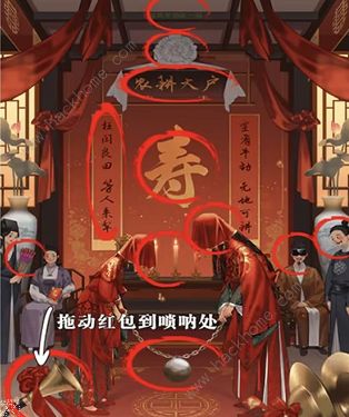 进击的汉字奇怪的婚礼攻略 找到12处离谱的行为在哪[多图]图片2