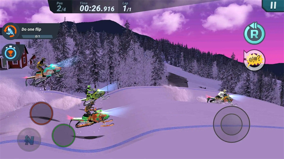 疯狂雪地摩托游戏手机版下载  v1.0.1截图