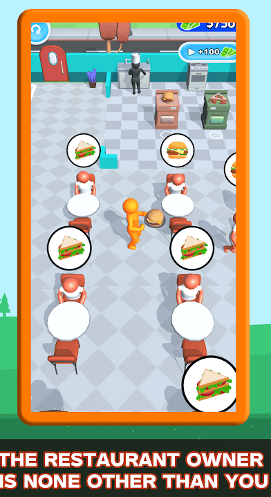 放置快餐店游戏手机版  v1.0截图