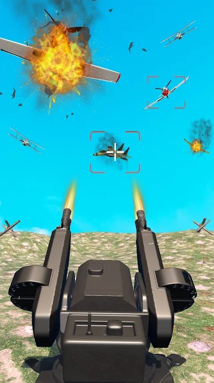 飞机攻击射击安卓版游戏下载（Airplane Attack Shooting Games）  v0.018截图