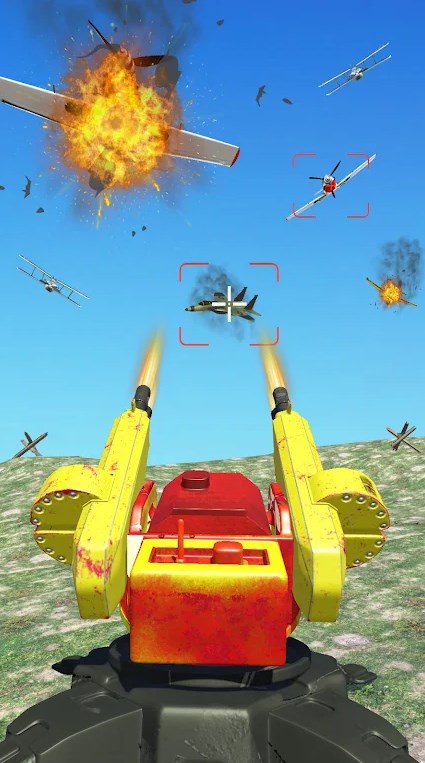 飞机攻击射击安卓版游戏下载（Airplane Attack Shooting Games）  v0.018截图