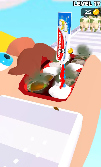 牙膏冲刺跑游戏安卓版  v1.0截图