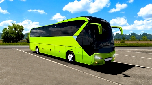 巴士模拟器教练巴士游戏安卓版下载（Bus Simulator Coach Bus Game）  v1.0截图