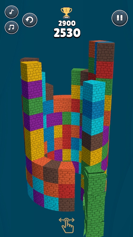 墙壁碰撞3D正版手机游戏下载  v1.0截图