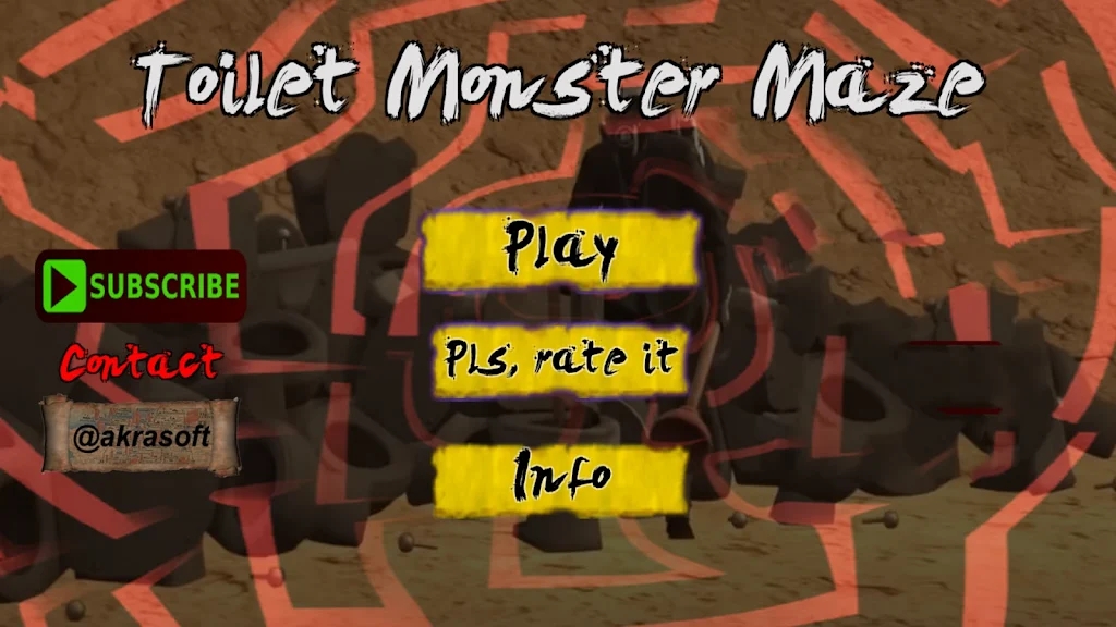 Toilet Monster Horror Maze游戏手机版  v0.0.1截图