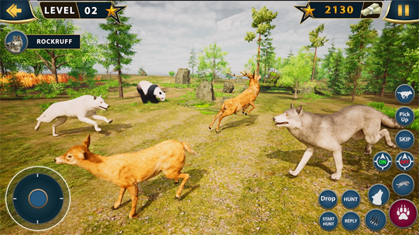 狼群模拟挑战游戏手机版  v0.2截图