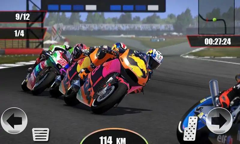 赛车顶级摩托车骑手挑战3D截图