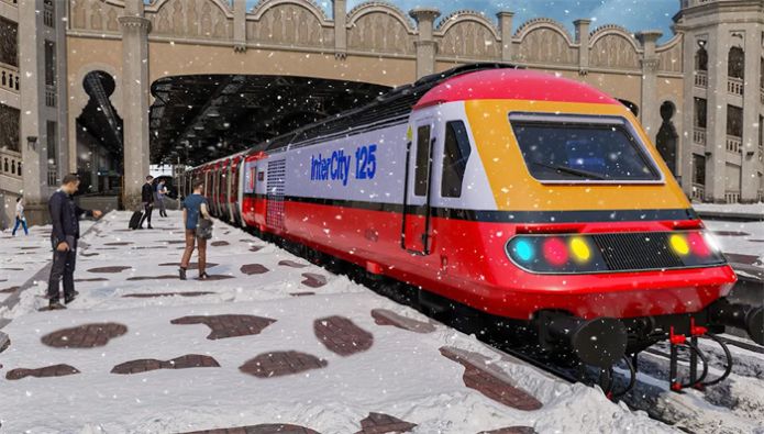 雪地上坡火车驾驶模拟安卓手机版  v1.0截图