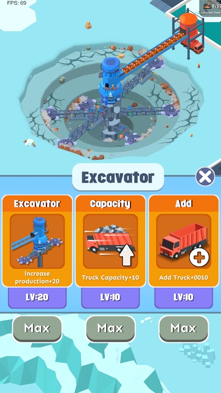 Spiral Excavator Empire游戏免广告版下载  v0.0.1截图