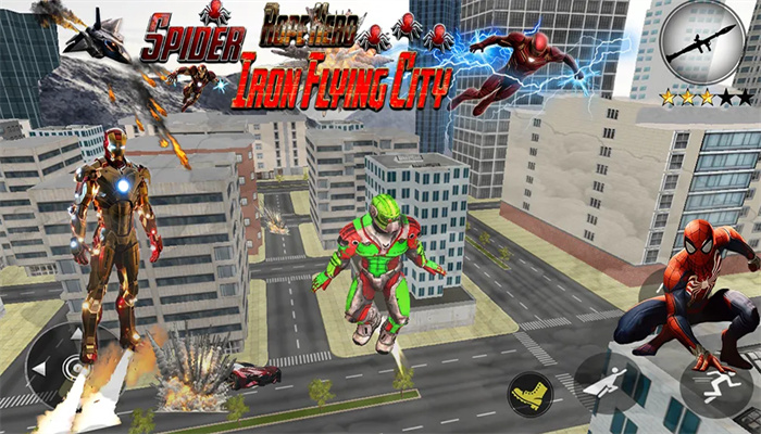 蜘蛛侠英雄钢铁飞城手机版最新版  v1.0截图