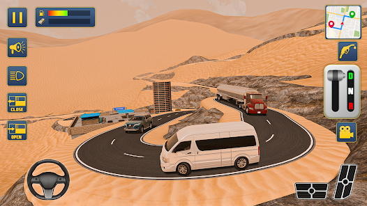 Dubai Van Simulator Car Games手机版最新版  v1.0截图