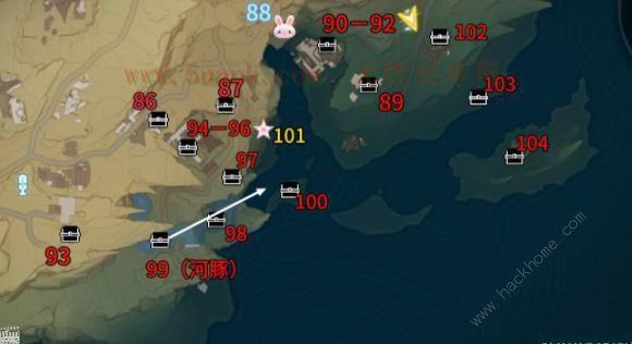 鸣潮荒石高地全收集攻略 荒石高地全部位置一览[多图]图片8