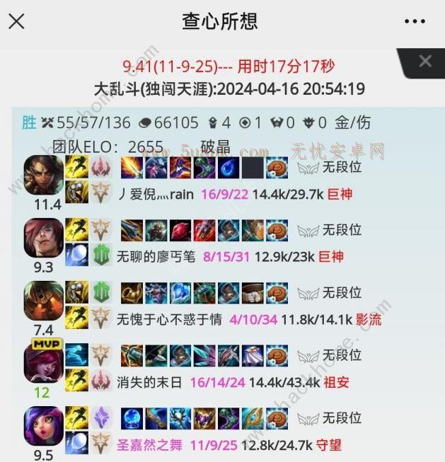 查心所想lol战绩查询入口 查心所想lol隐藏分查询地址分享[多图]图片3